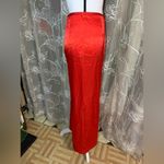 Vintage Red Silk Pants Photo 2