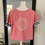 Ivory Ella  Short Striped Sleeve Shirt Photo 1