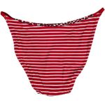 J.Crew '90s no-tie string bikini bottom in reversible print M NWT Photo 3