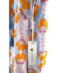 J. Marie Cecilia Violet Floral Tiered Dress Size Large NWT Flutter Sleeve Brunch Purple Photo 5