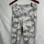 Lululemon Pace Perfect Crop 17" Breeze By White Light Cast Legging Size 10 Photo 6