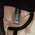 Dynamite Black lace crop top from Photo 2