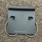 Argento Vivo Sterling Silver Oval Hoop Earrings Photo 3