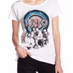 Chaser ๐ The Who Cold Shoulder T-shirt Size L NWT Photo 0
