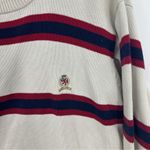Tommy Hilfiger Vintage Style Dad Sweater Size Medium Striped Streetwear Photo 2