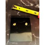 Sparkling Blue & Pearl Gold Necklace and Earring Set Photo 6