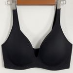 Lively Wireless Bra Black Plunge Lightly Lined Everyday‎ Comfort Size Medium Photo 1