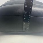 MARTA PONTI Portugal Women’s Leather Puff Bag Black New 11.5X3.5X11 Photo 3