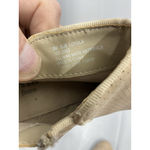 st. john's bay Womans St John’s Bay Loyola Booties 9 M Beige Memory Foam Side Zip Block Heel Photo 6