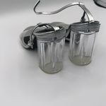 ZARA  Silver Women's Heeled Sandals Photo 3