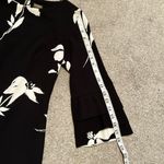 Taylor‎ Bell Sleeve Contrast Print Dress size 6 work wear Black Photo 4