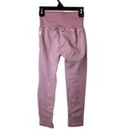 Free People  Movement Rewind Pink Ribbed Leggings XS/S Photo 1