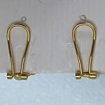 Liz Claiborne Vintage clip beaded faux pearl earrings Photo 4