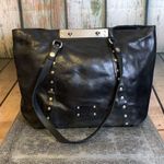 Patricia Nash 🚫SOLD🚫 Benvenuto Black Leather Tote Photo 1