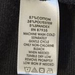 Susan Graver Knit Corduroy Straight Leg Pull-On Pants Soft Black Women’s Large L Photo 5