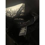 Ted Baker New Women's Chharis Gorgeous Lace Mock Neck Dress Black Photo 4