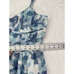 Storia New ‎ Sleeveless Dress Women's Sz Large Blue Floral Maxi renaissance dress Photo 2