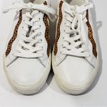 Madewell Sidewalk Low-Top Sneakers in Leather and Calf Hair: Size 6.5 Photo 2