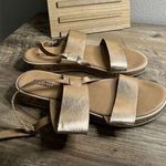 Seychelles Women’s 8 Rose Gold Strappy Sandals Photo 0