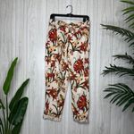 Chico's NWT Chico’s Tencel Lyocell Floral Utility Ankle Pant Tie Waist size 0.5 Photo 2