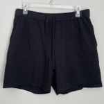 Eileen Fisher Eileen Fishers Size S Black Drawstring Organic Cotton Shorts 6.5" Inseam Photo 0