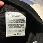 Citizens of Humanity Size 28 Ava Straight Leg Classic Black Cropped Jeans Photo 7