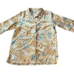 Intimate Essentials Y2K Gold Zodiac Astrology Stars Moon Sun Galaxy Pajama Shirt Photo 0