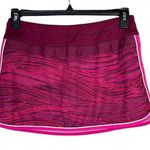 Athleta Sz 8 Ramp It Up Skort Abstract Activewear Zip Pocket Stretch Liner Golf Photo 0