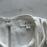 ALC Frank A.L.C. Kaia Gathered Sleeveless Midi Dress Off White Size 6 Feminine modest Chic Photo 2