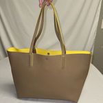 Marc by Marc Jacobs Marc Jacobs Large Cow Leather Tote Bag w Matching Wallet Beige/Yellow Photo 1