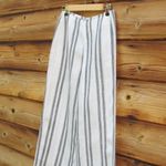 Reformation NWOT Courtney Striped Linen Pants Photo 4