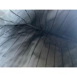 Perry Ellis  • Grey Stripe Flap Handbag Photo 7