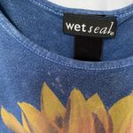 Wet Seal Blue Sunflower Tank Photo 6