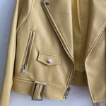 Urban Outfitters Celeste Faux Leather Moto Jacket Sz Small Photo 6