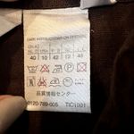 Max Mara  Button Down Shirt 100% Linen 3/4 Sleeve Collared Regular Fit Brown 10 Photo 3