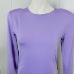 ZARA  Light Purple Long Sleeve Bodysuit Photo 1