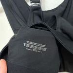 Athleta  Circuit Racerback Sports Bra in Black - Size S Photo 4