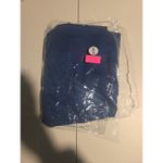 Cricket Lane Blue Sleeveless Vest, Women's Size 14, Pockets, USA Made Outerwear Photo 5