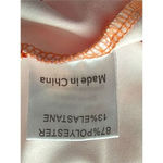 Princess Polly  Women's Geometric‎ Strapless Mini Dress Orange 8 Photo 3