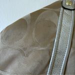 Coach  Poppy Signature Spotlight Gold Tote Shopper Shoulder Bag Tote Photo 8