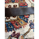 Vintage J.Crew Western Boho Style Leather Big Buckle Belt Size 28 Brown Photo 5