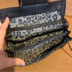 Perlina  BLACK PEBBLED LEATHER SHOULDER/OPTIONAL CLUTCH BAG Photo 10