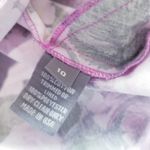 Lela Rose Floral Print Long Sleeves Rosette Shift Dress Pink Size 10 Photo 13