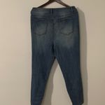 Vanilla Star Jeans Vanilla Star Distressed Cropped Jeans - Blue Photo 3