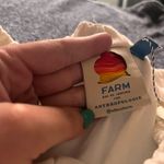 Anthropologie White Lace Jumpsuit x Farm Rio Elliott Off-The-Shoulder Wide-Leg Photo 3