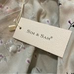 Sim & Sam  Flutter Sleeve Button Up Top Photo 5