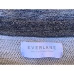 Everlane The Crew Heather Gray Raglan Sweatshirt Photo 2