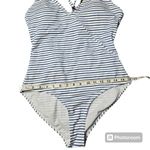 Vigoss  Striped Blue/White One-Piece Swimsuit Photo 1