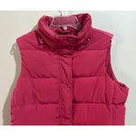 Talbots  Pink Puffer Vest Petite Size Medium NWOT Photo 2