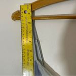 Joie  Mommy & Me Linen Blend Blue & White Striped Knee Length Dress Size 10 NWT Photo 7